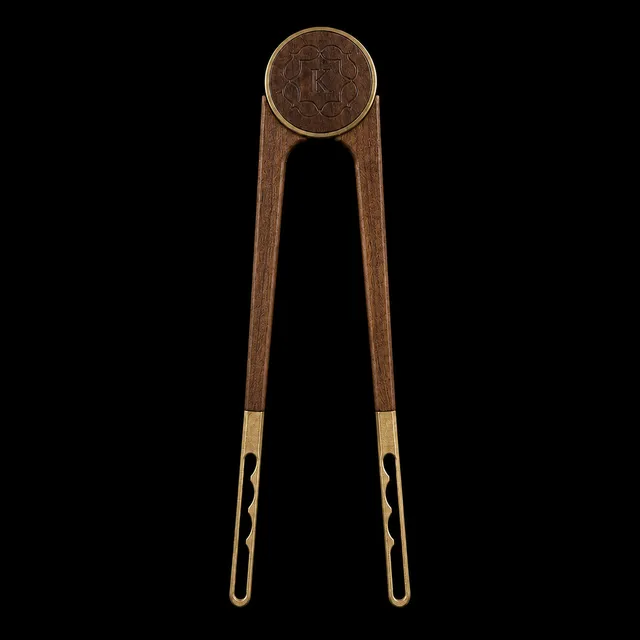 kaloud-vestara-auris-pince-charbon-chicha-dor-e image 1