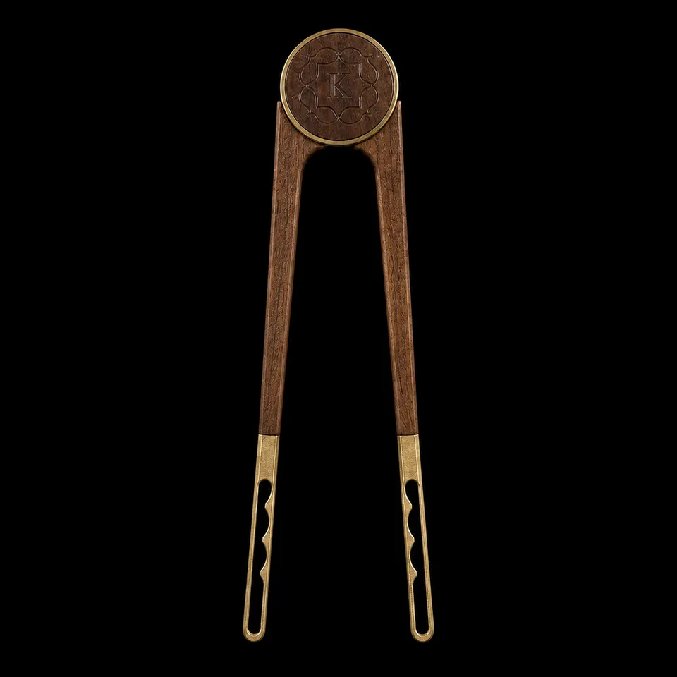 kaloud-vestara-auris-pince-charbon-chicha-dor-e image 1