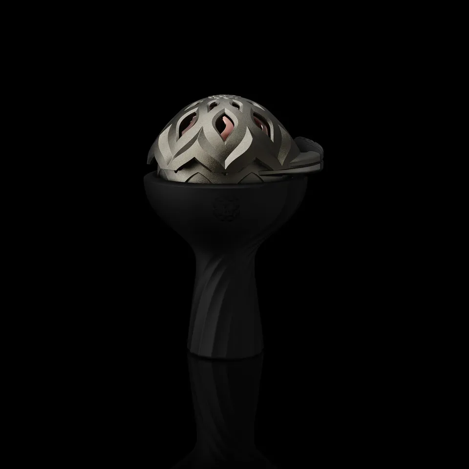 kaloud-samsaris-ii-foyer-chicha-aluminium-niris image 1