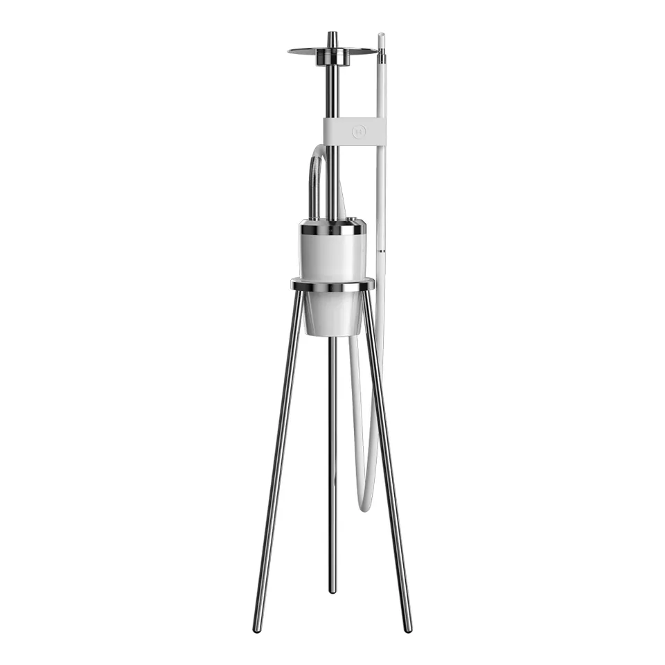 hookah-john-hooky-steel-2-chicha-inox-setup-complet image 1