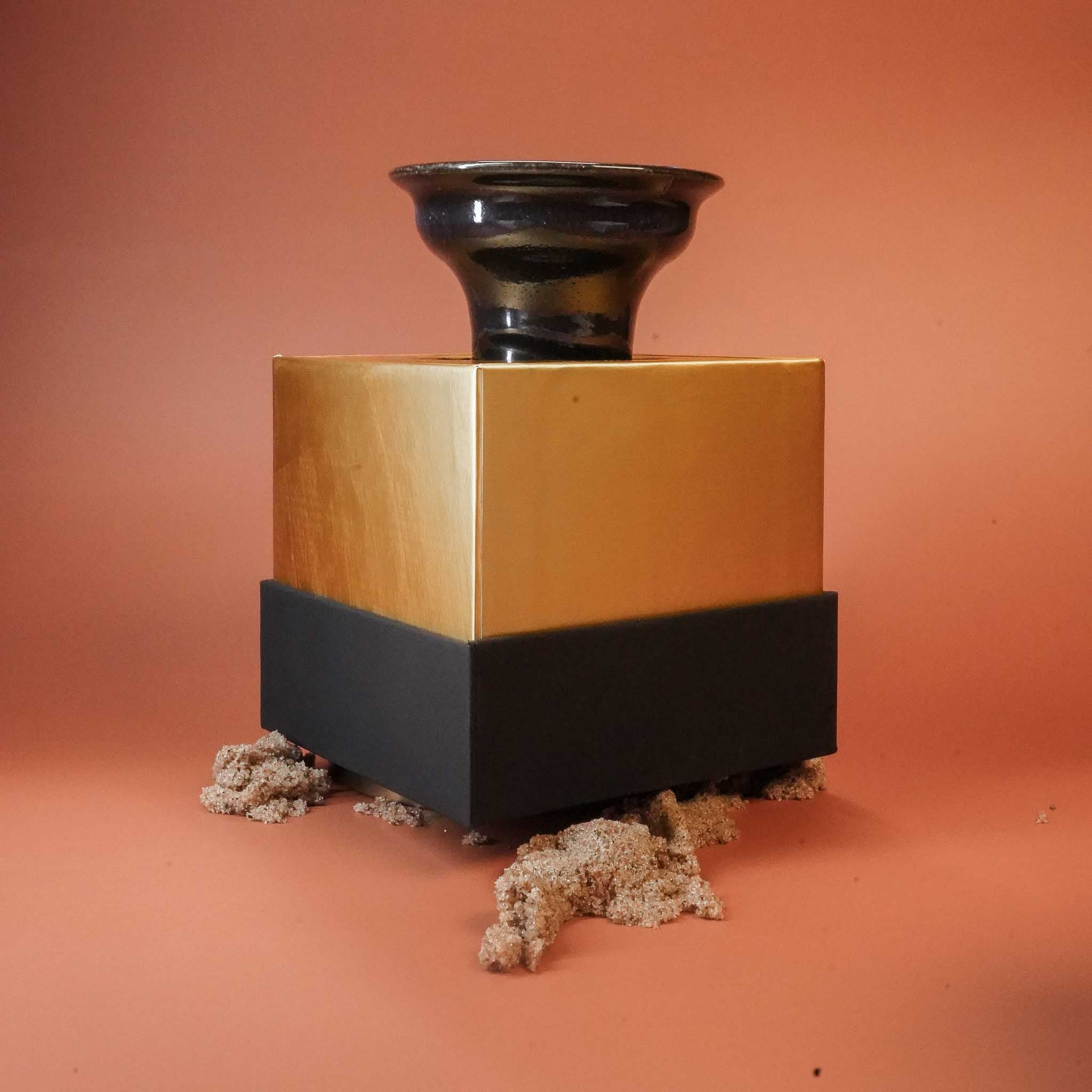 kaloud-samsaris-alpaca-foyer-chicha-c-ramique-noir-lave image 3