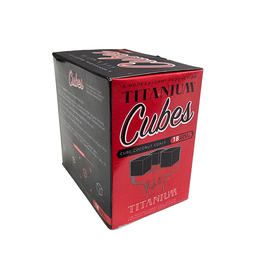 hookah-john-titanium-cubes-charbon-chicha-naturel-18-pcs image 2