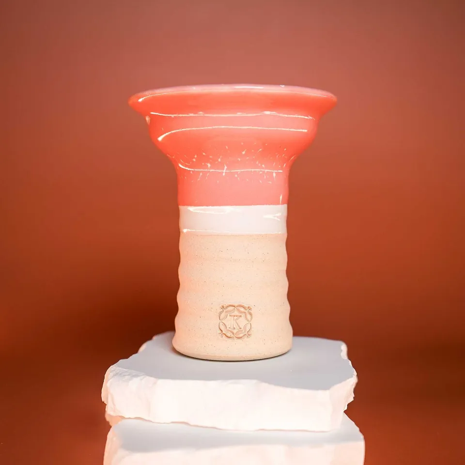 alpaca-x-kaloud-foyer-chicha-c-ramique-rose-blanc image 1