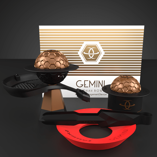 hookah-john-gemini-foyer-chicha-pack-tendu-argent image 5