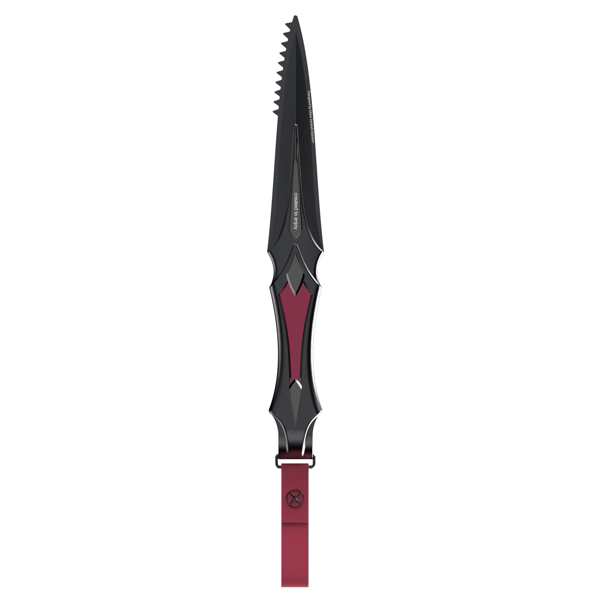 maxx-tongs-titan-pince-chicha-inox-noire-23-cm image 1
