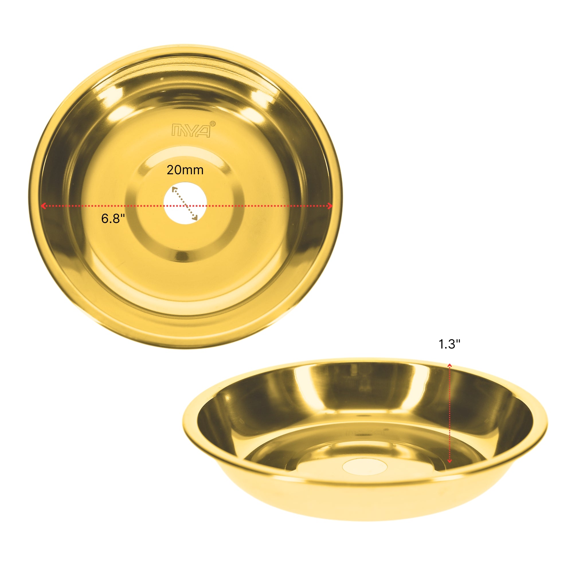 mya-716-plateau-chicha-large-chrom-17-cm image 4