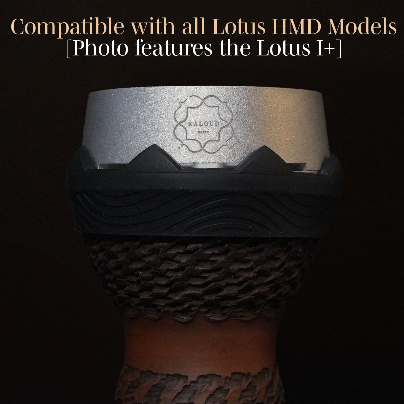 kaloud-manchon-silicone-lotus-foyer-chicha-lot-de-3 image 7