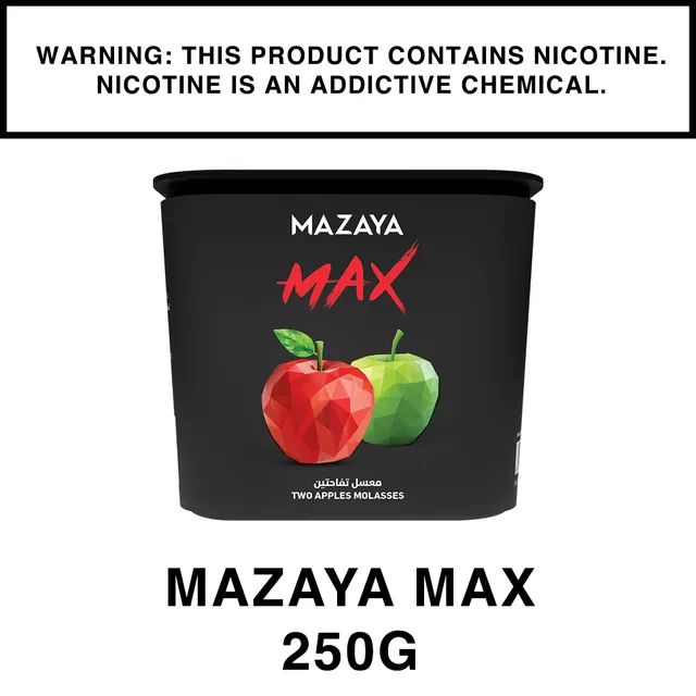 mazaya-max-tabac-chicha-250g-double-pomme image 1
