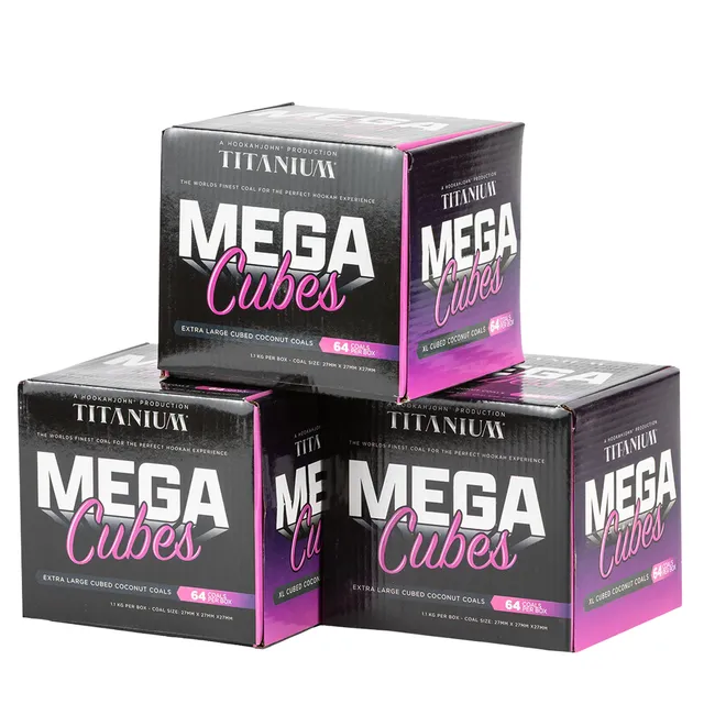 titanium-mega-cubes-charbon-chicha-coco-lot-3-kg image 1
