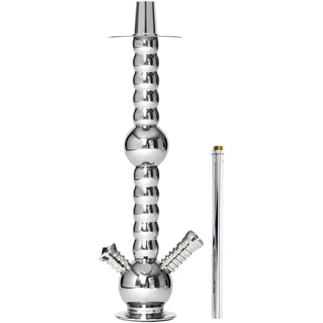 mya-stems-002t-colonne-chicha-laiton-chrome-gyptienne image 1