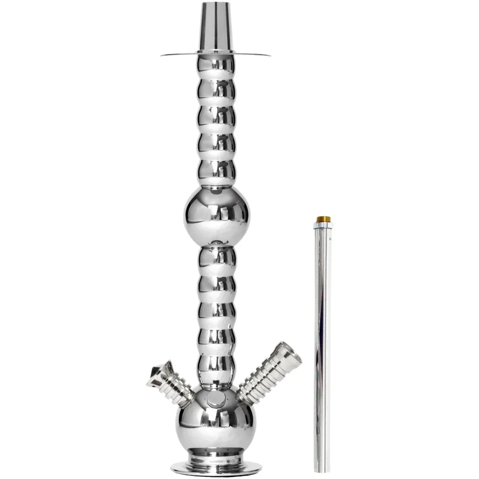 mya-stems-002t-colonne-chicha-laiton-chrome-gyptienne image 1
