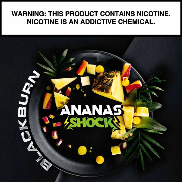 blackburn-tabac-chicha-ananas-shock-100g-fort image 2
