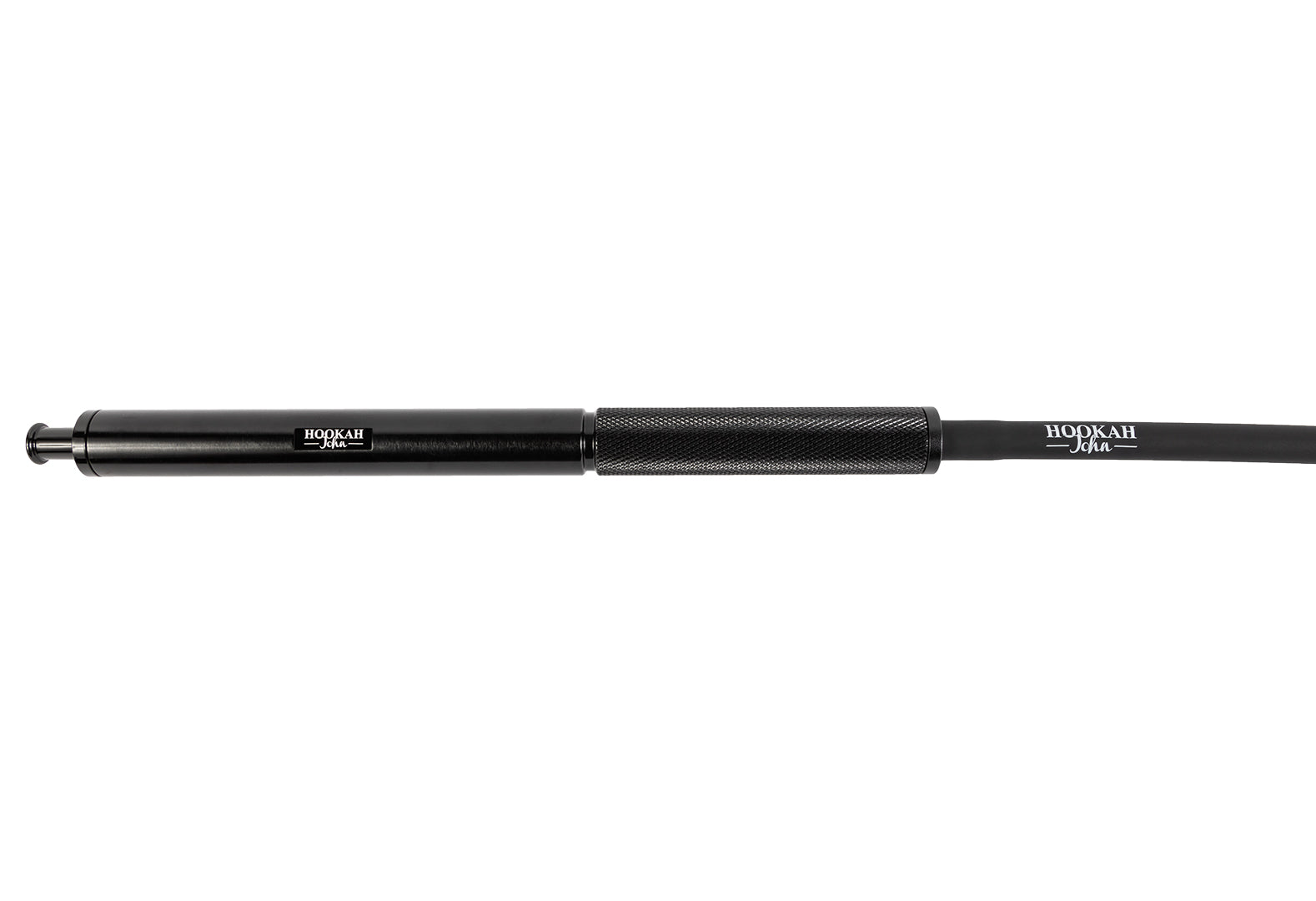 hookahjohn-knurl-v2-noir-tuyau-chicha-inox-190cm image 6