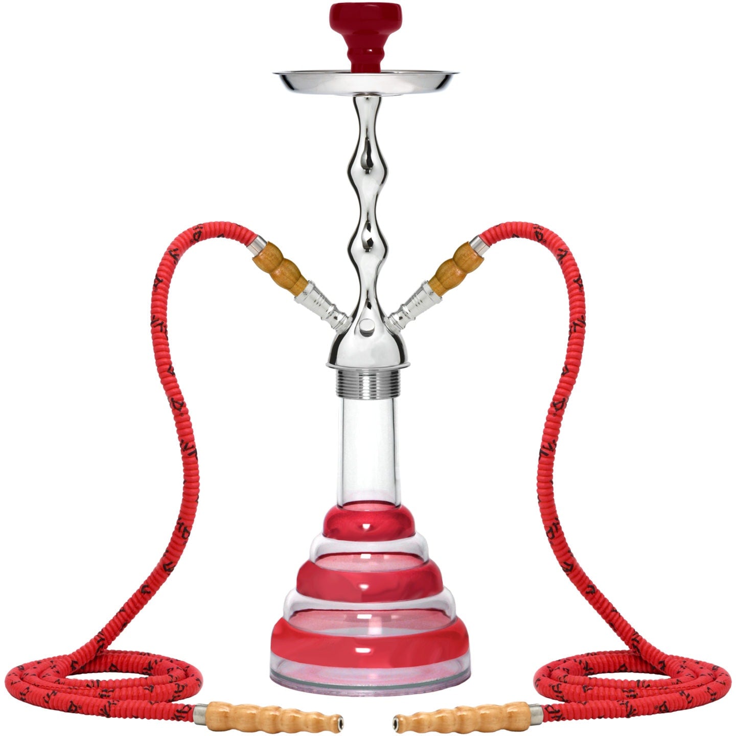 mya-274t-100-2h-chicha-acrylique-noire-2-tuyaux-61-cm image 5