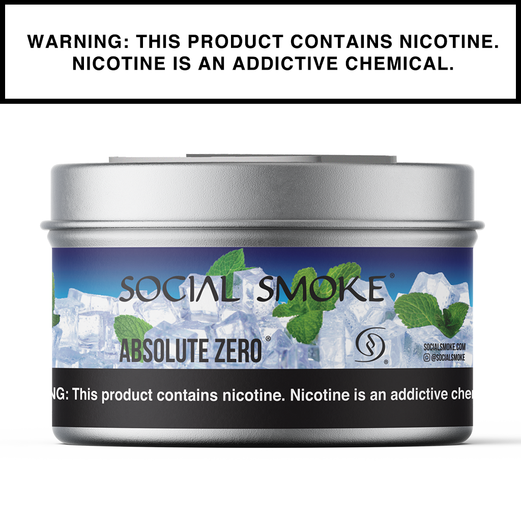 social-smoke-tabac-chicha-200g-absolute-zero-menthe image 2