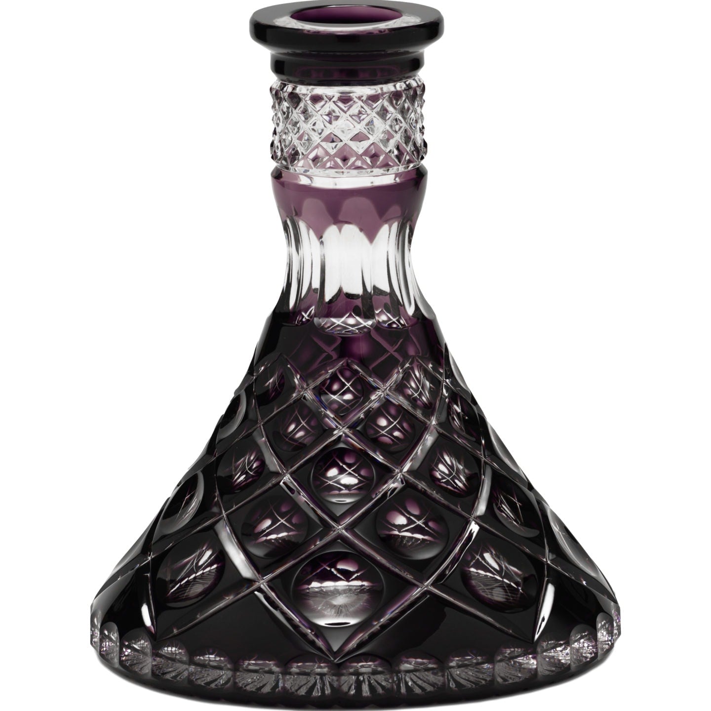 mya-sultan-base-chicha-cristal-noire-vase-seul image 5