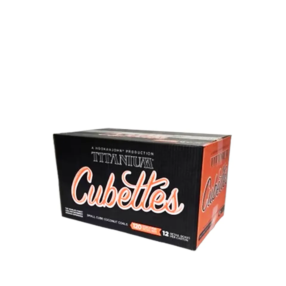 hookah-john-titanium-cubettes-charbon-chicha-coco-carton-12-kg image 1