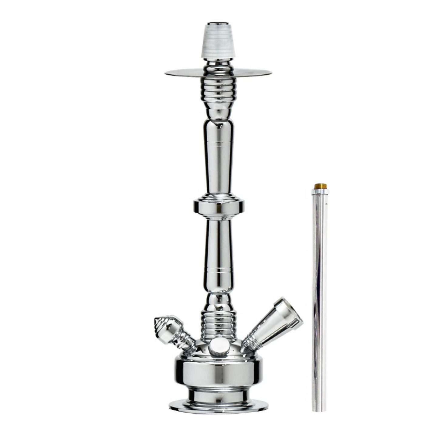 mya-001-tige-chicha-laiton-chrome-gyptienne-33-cm image 1