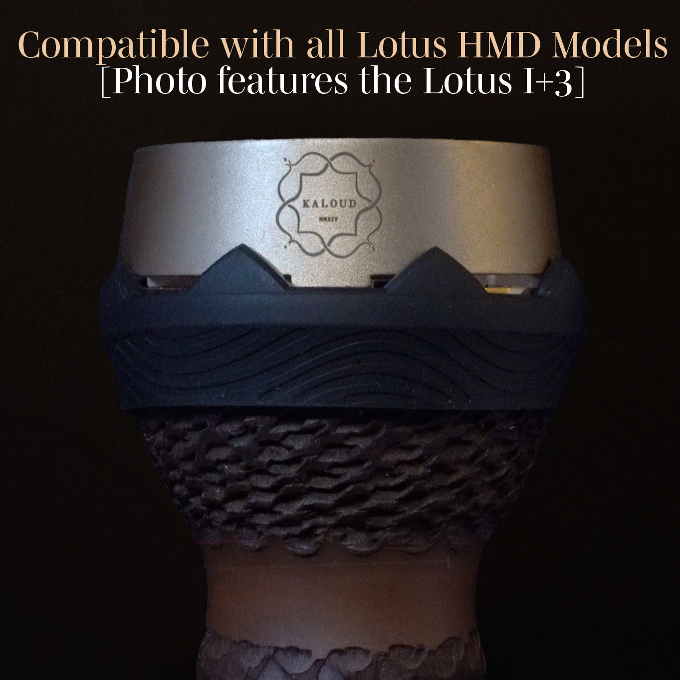 kaloud-manchon-silicone-lotus-foyer-chicha-lot-de-3 image 4