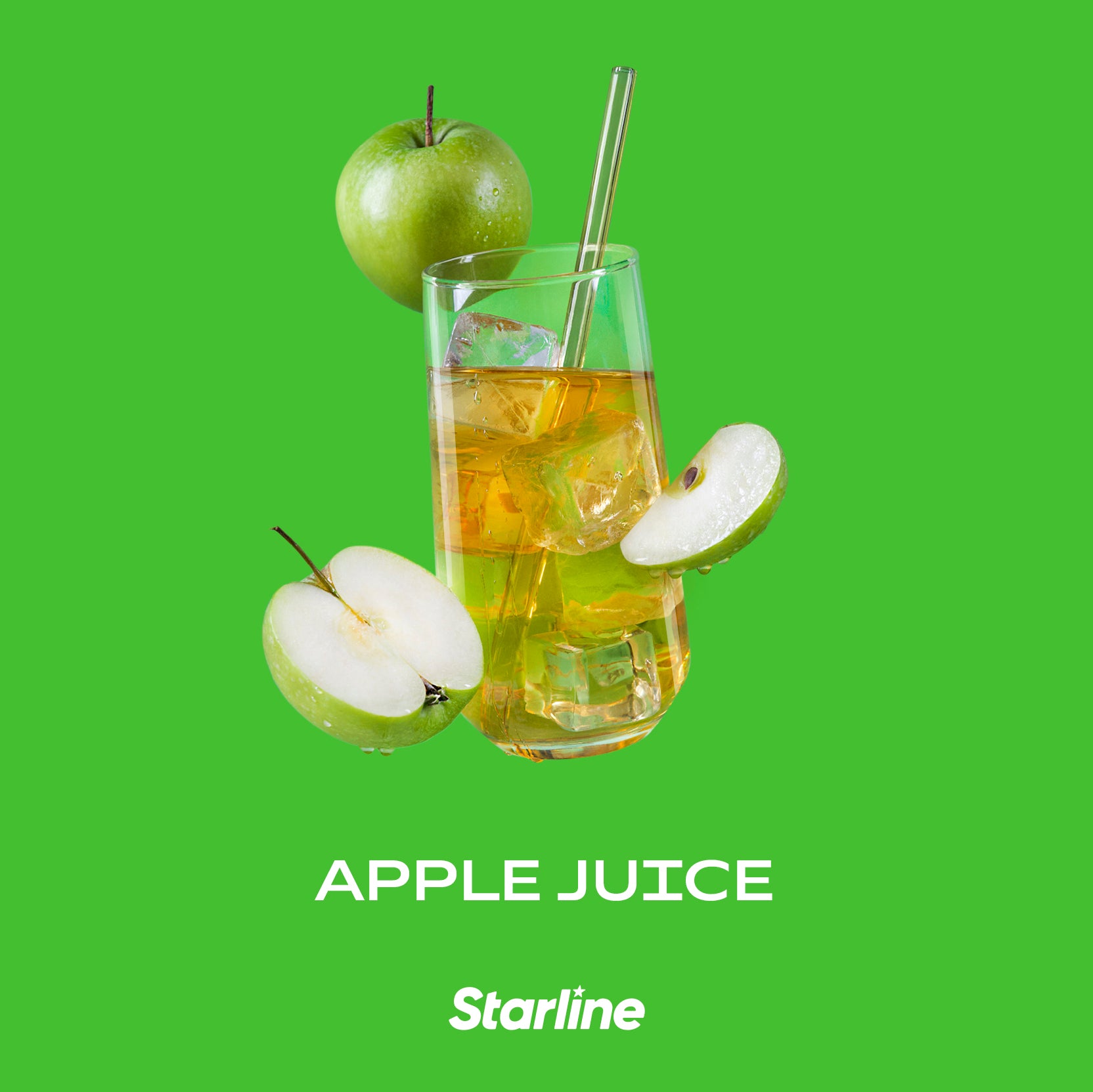starline-tabac-chicha-200g-apple-juice-l-ger image 2