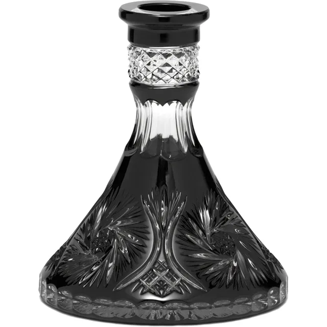 mya-pinwheel-vase-chicha-cristal-noir image 1