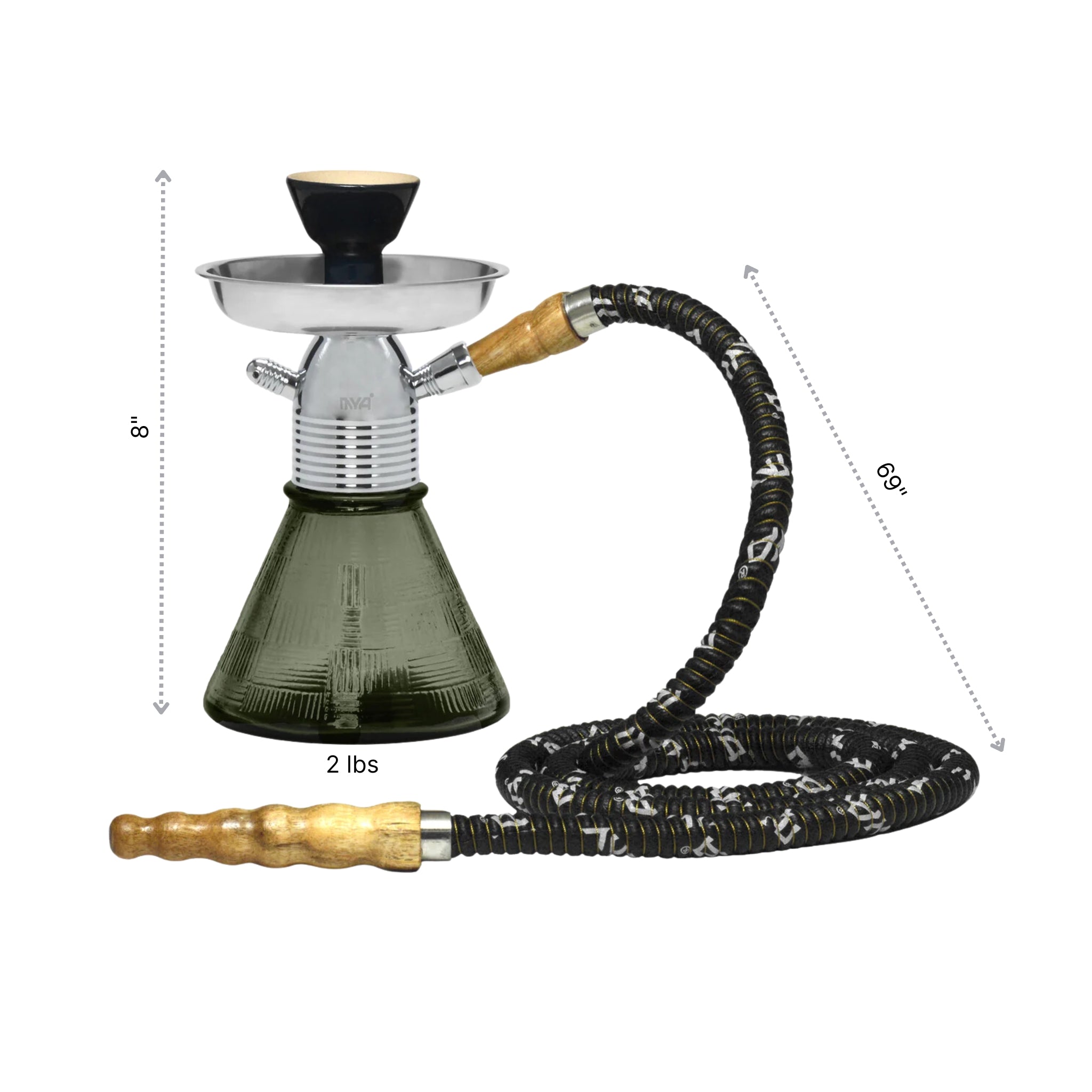 mya-e-cono-petite-chicha-mini-grise-20-cm image 3