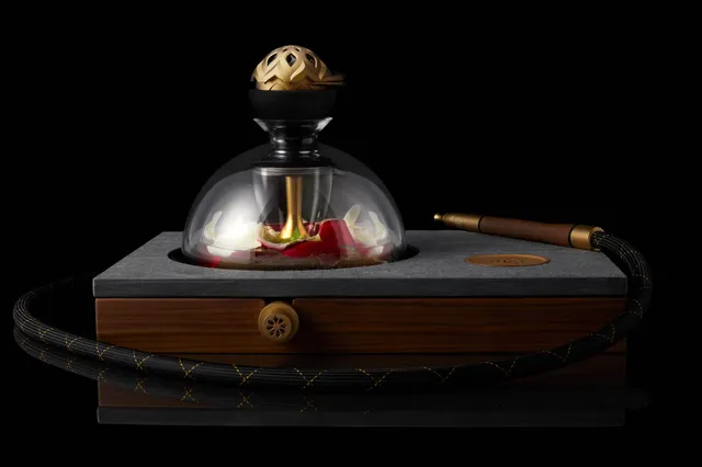 kaloud-krysalis-monarch-hayat-chicha-luxe-cristal-marbre image 1