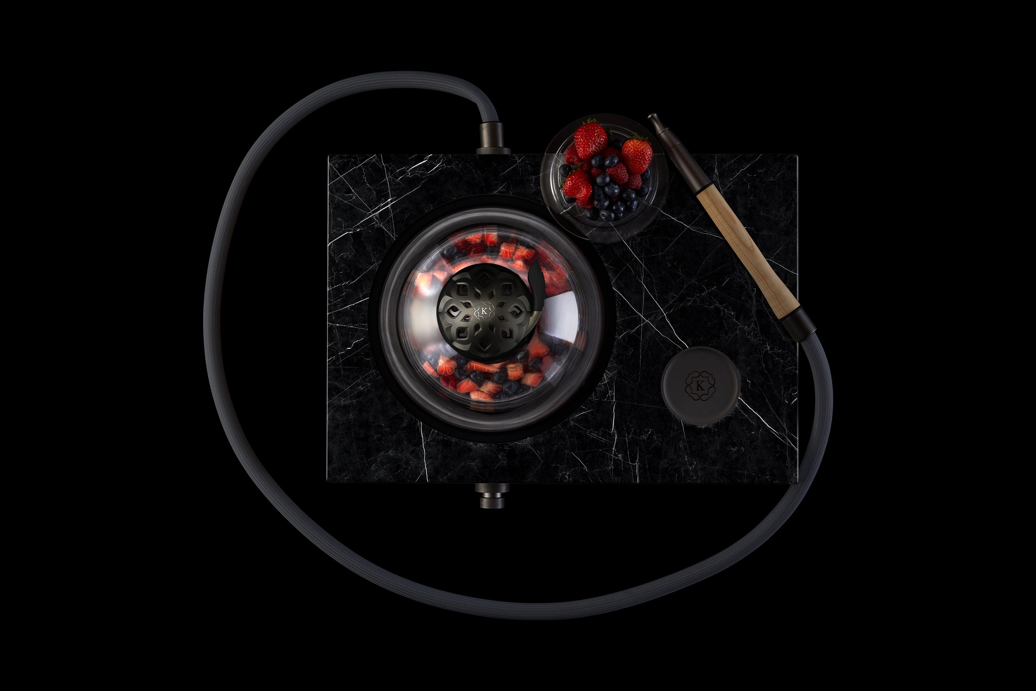 kaloud-krysalis-monarch-illuminate-chicha-luxe-marbre-cristal image 3