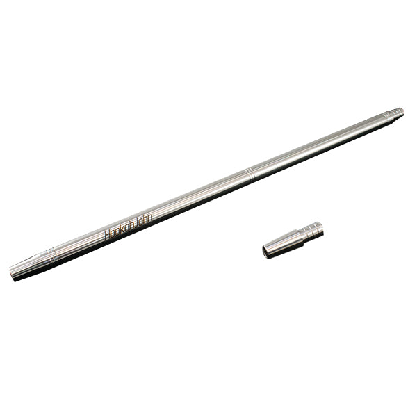 hookahjohn-soso-lounge-noir-tuyau-chicha-inox-150cm image 2