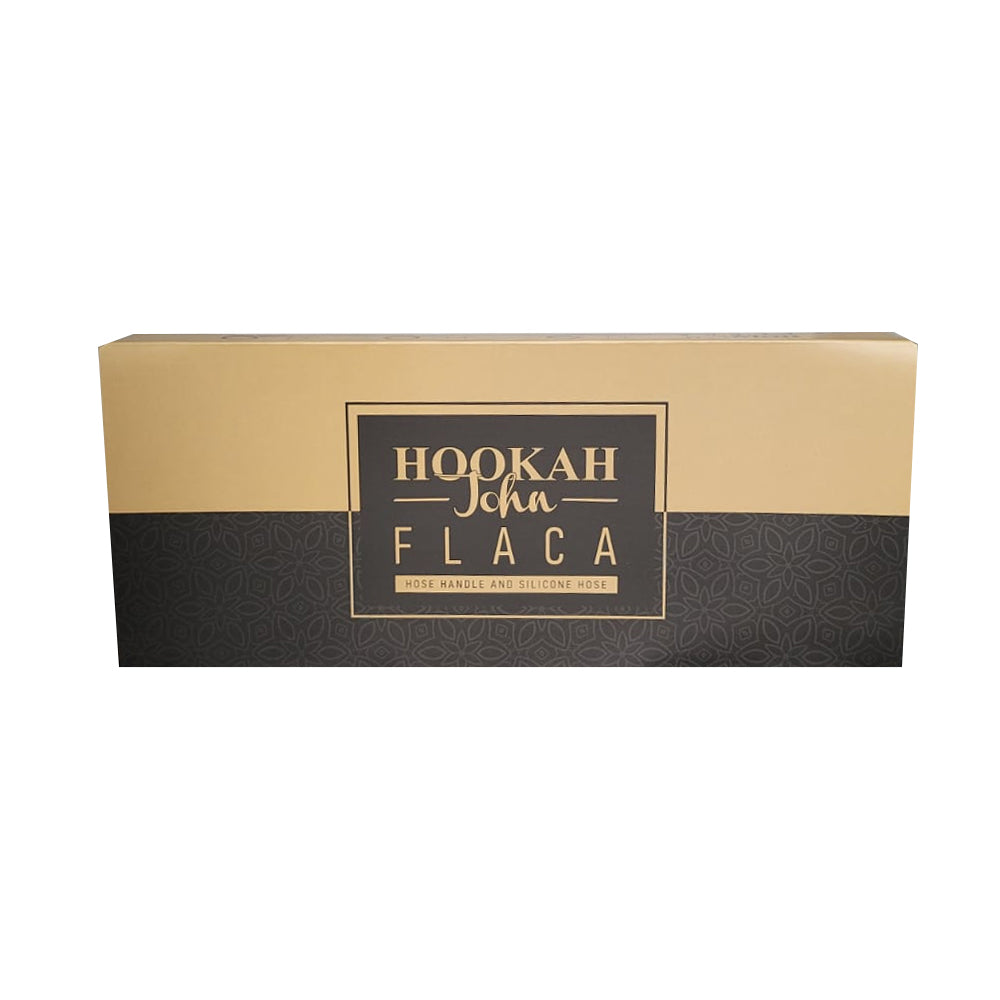 hookah-john-flaca-hose-tuyau-chicha-silicone-gold-75-pouces image 4