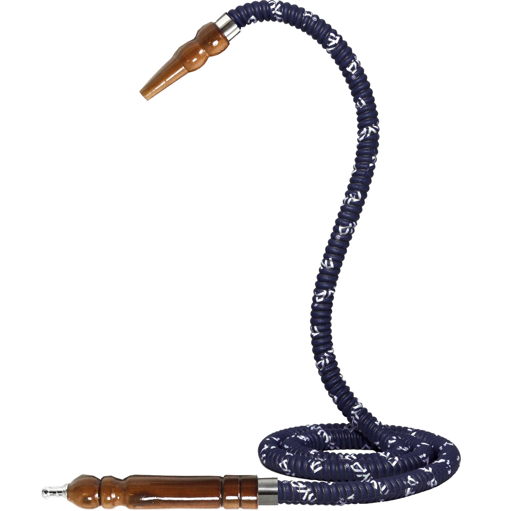 mya-hoses-681-metal-tip-tuyau-chicha-noir-cuir-inox image 6
