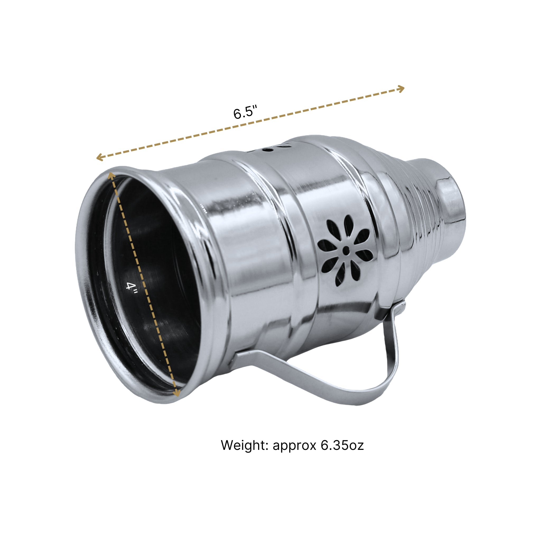 mya-wind-cover-cloche-pare-vent-chicha-chrome image 2
