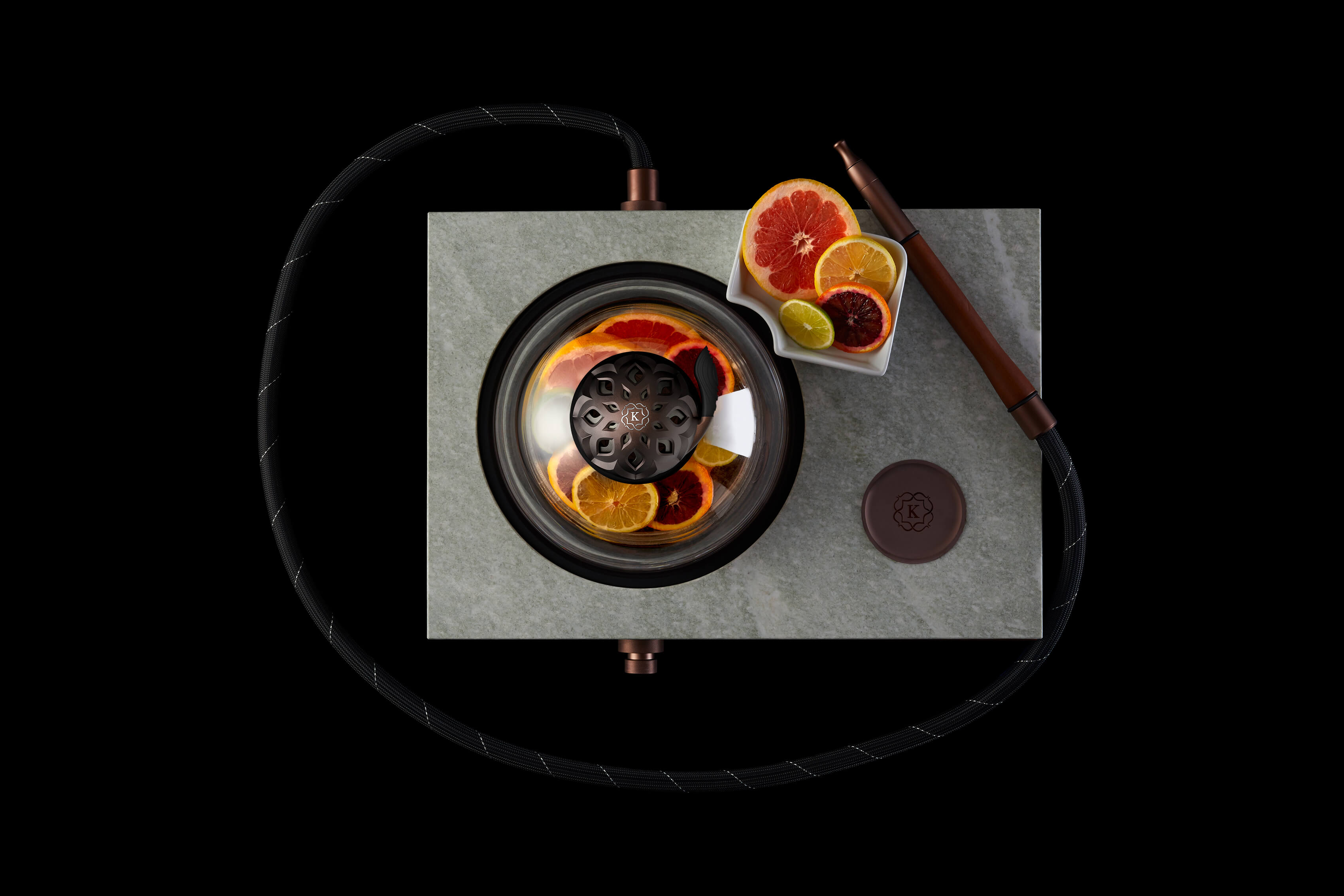 kaloud-krysalis-monarch-anahata-chicha-luxe-marbre-cristal image 2