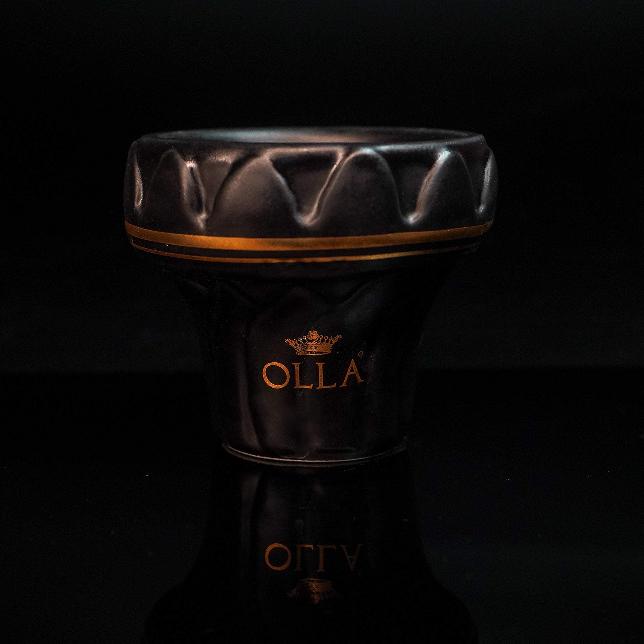 olla-x-kaloud-mercury-foyer-chicha-c-ramique-noir-or image 4