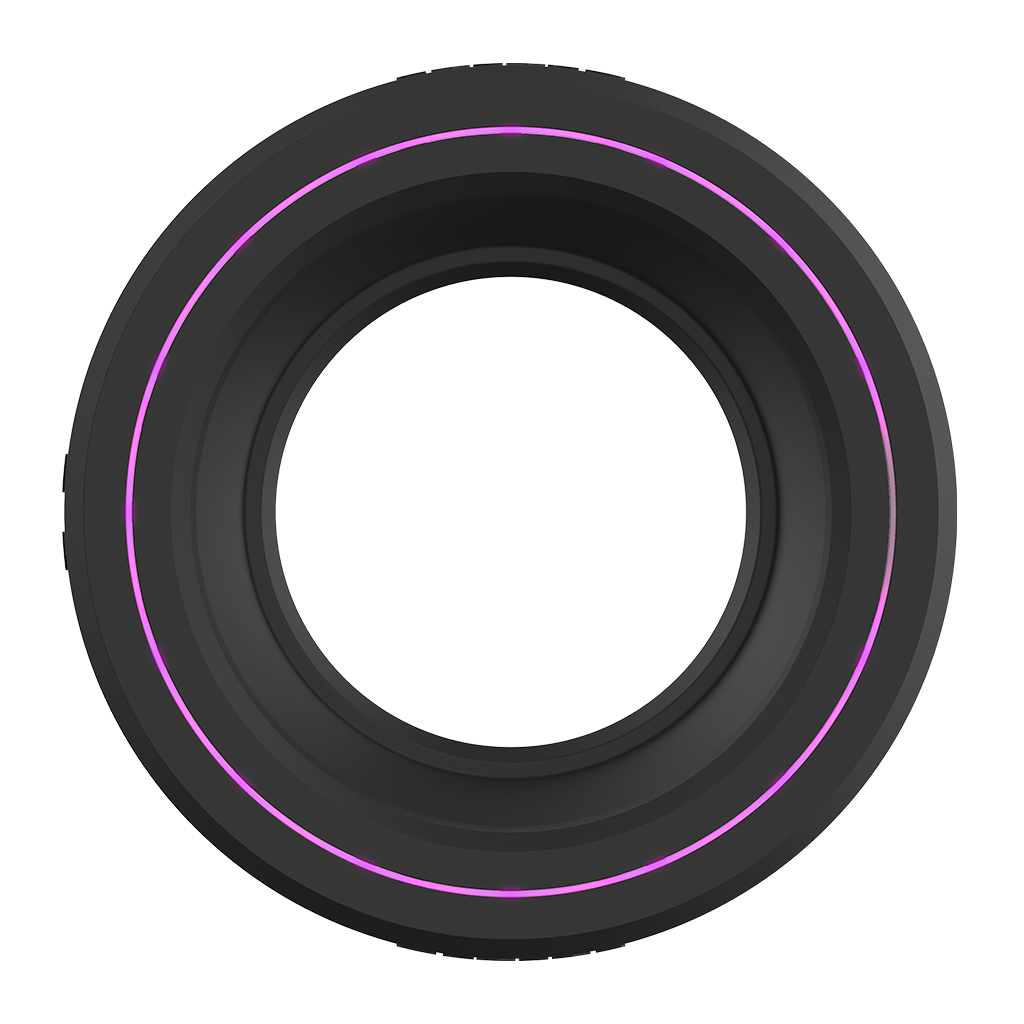 quasar-led-base-socle-chicha-lumineux-8-couleurs-usb-c image 1