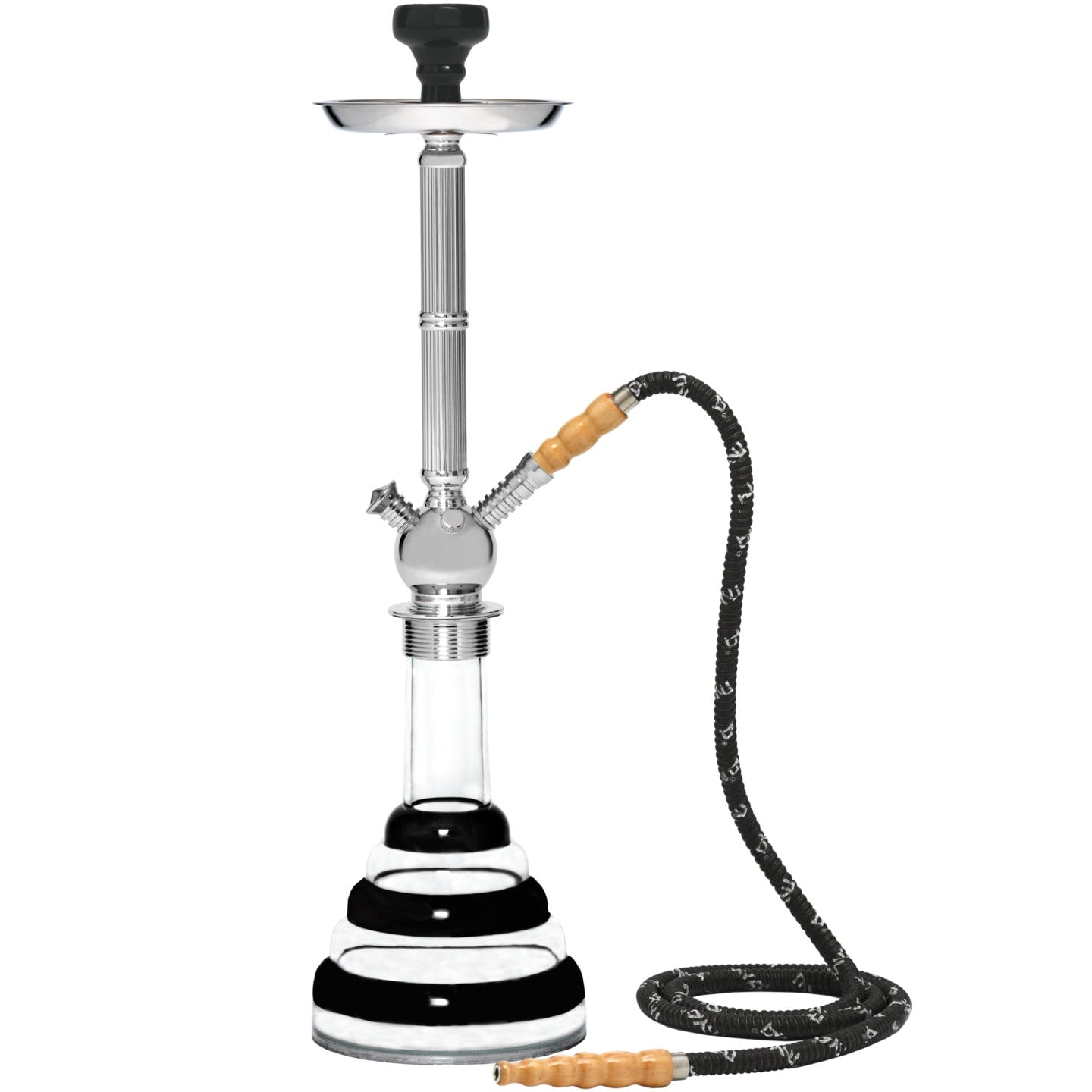 mya-acrylic-033t-100-chicha-acrylique-noire-61-cm-4-tuyaux image 1