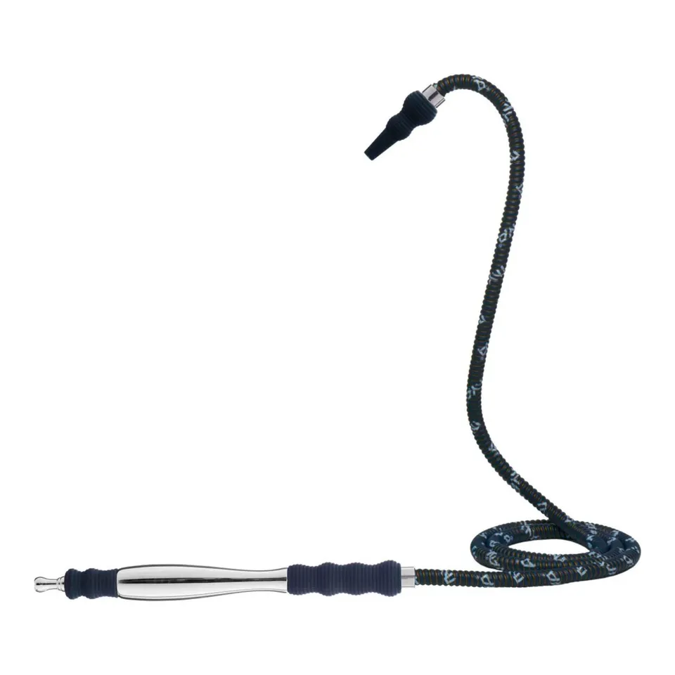 mya-hoses-631-tuyau-chicha-aluminium-bleu-fonc image 1