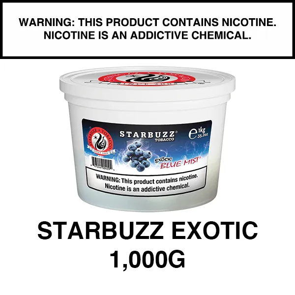 starbuzz-tabac-chicha-blue-mist-1000g-myrtille-menthe image 1
