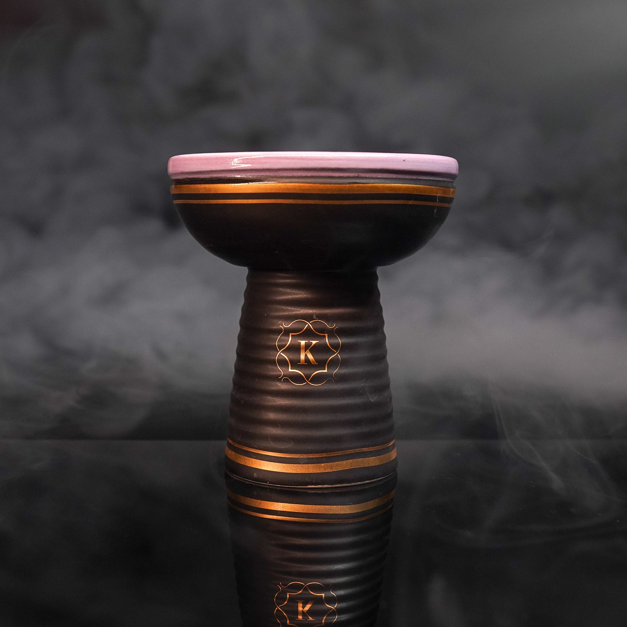 kaloud-olla-juno-foyer-chicha-c-ramique-noir-or image 7