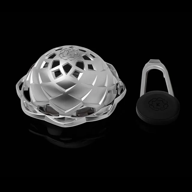 kaloud-lotus-ii-chemin-e-chicha-inox-nubis image 1