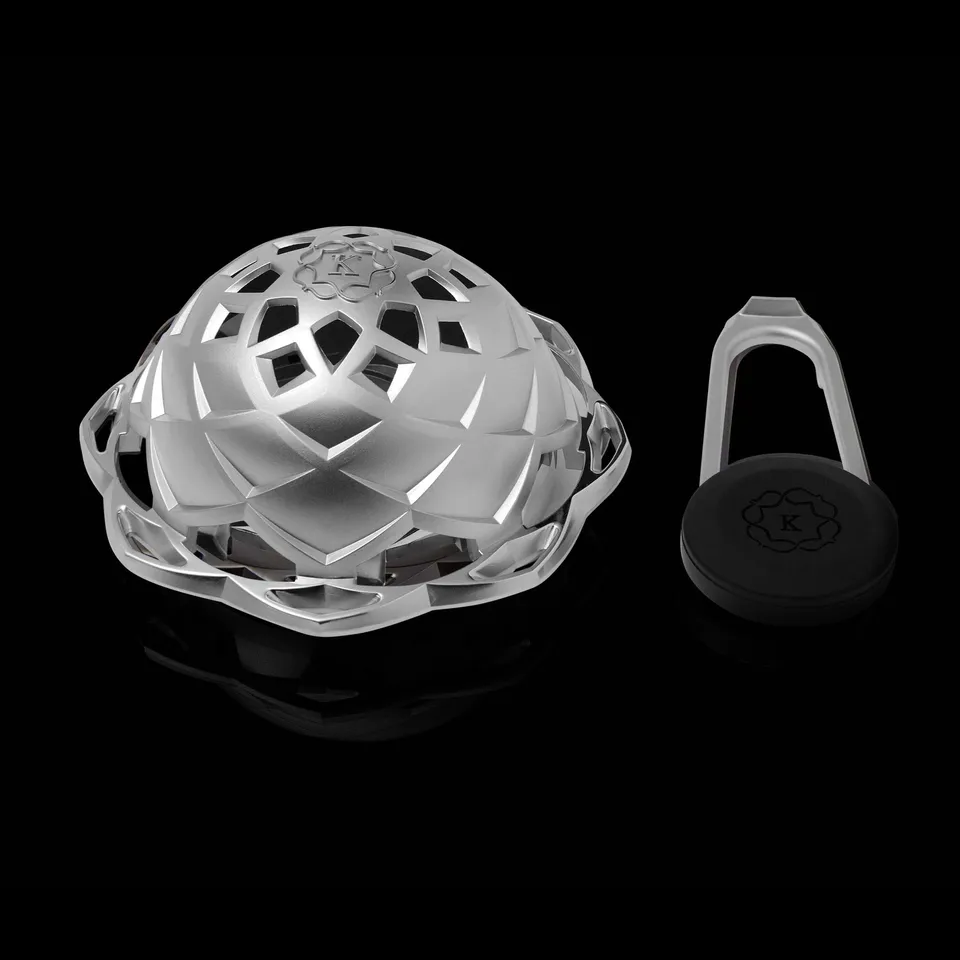 kaloud-lotus-ii-chemin-e-chicha-inox-nubis image 1