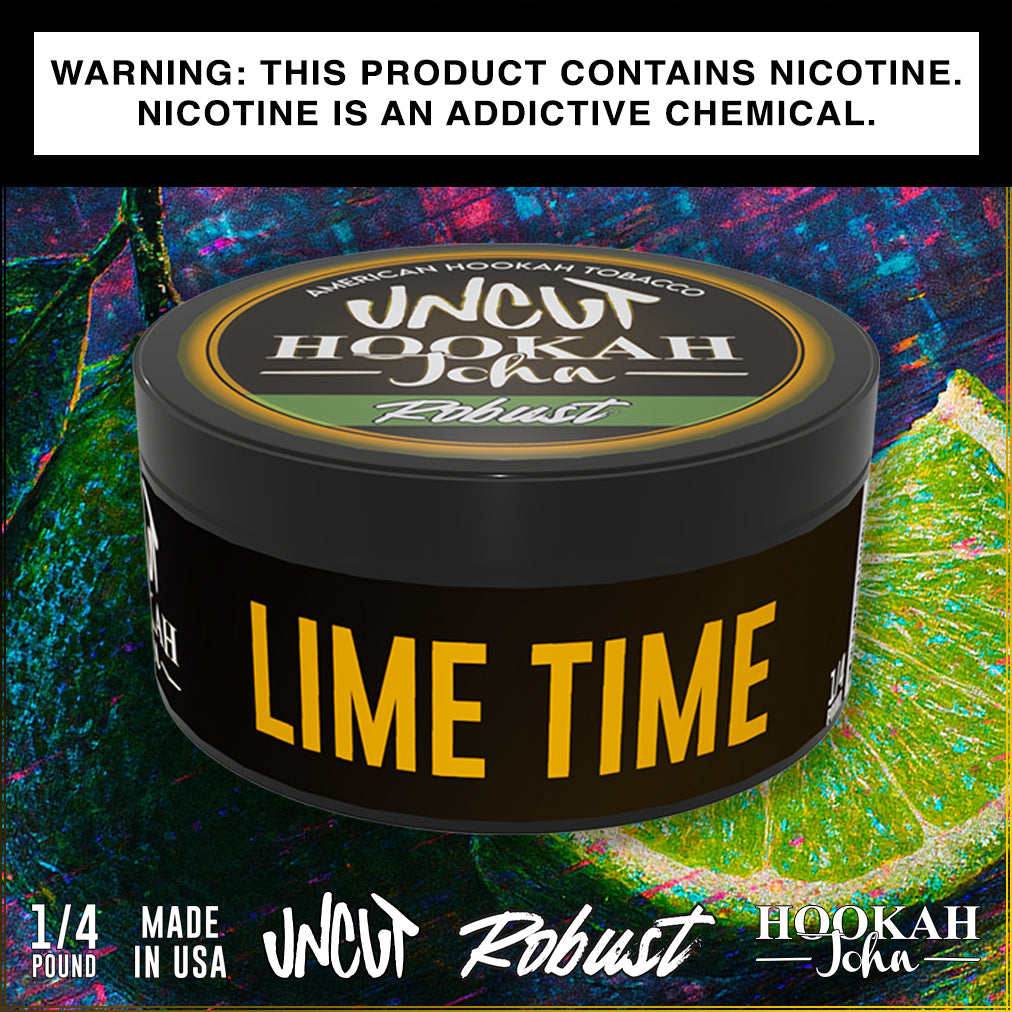 hookah-john-uncut-robust-tabac-chicha-lime-time-113g-cors image 6