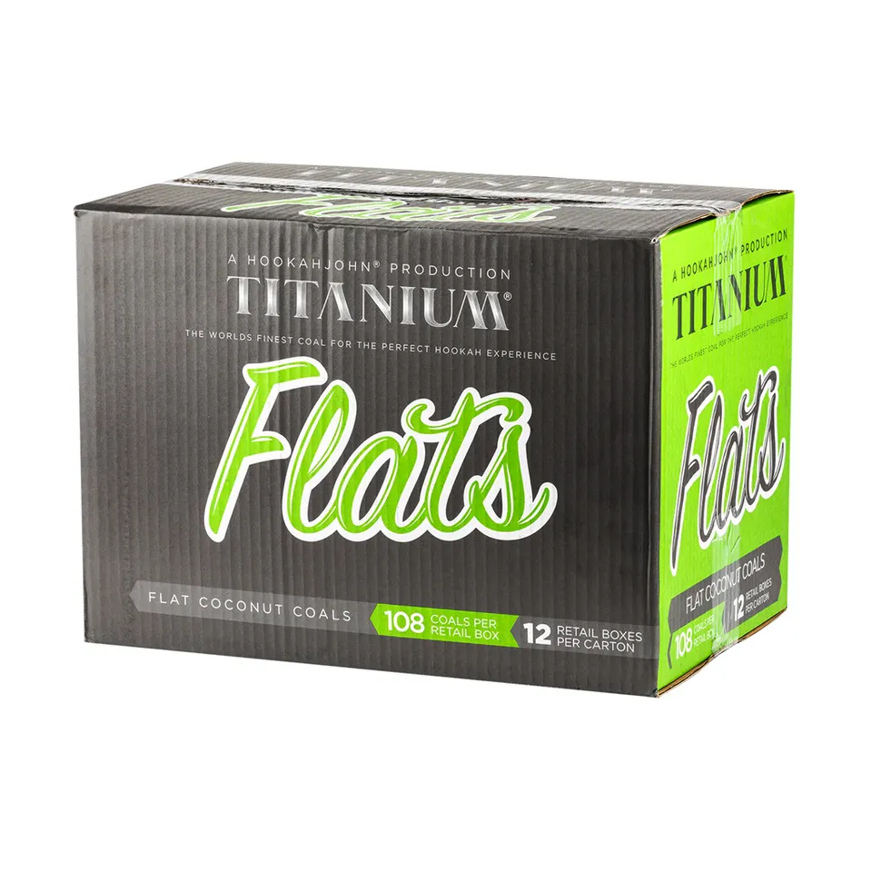 titanium-flats-charbon-naturel-chicha-caisse-12kg-plats image 1