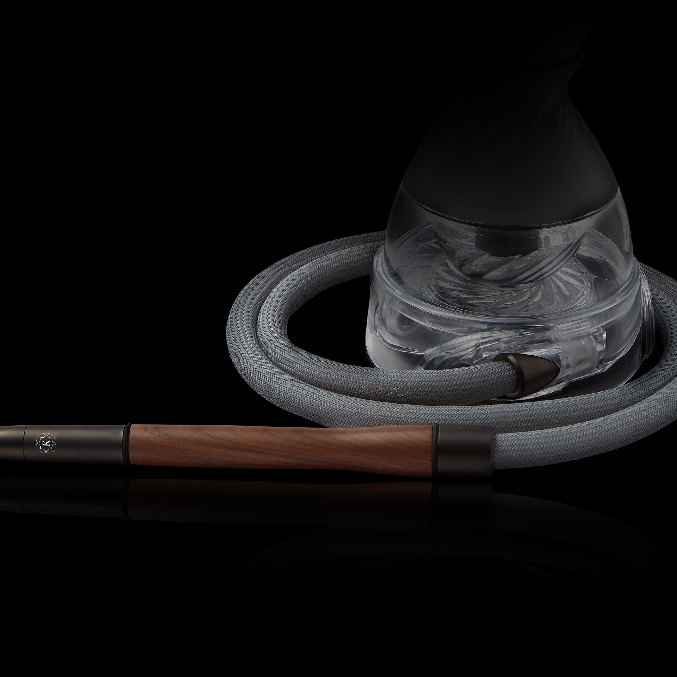 kaloud-aeolis-nubis-tuyau-chicha-gris-silicone-lavable image 2