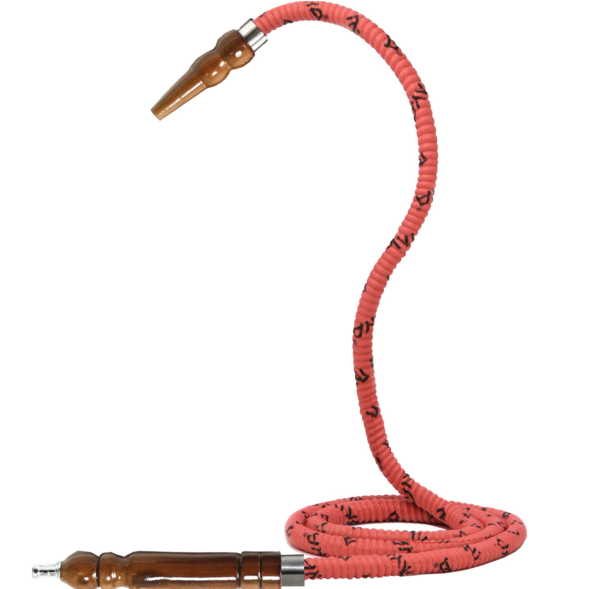 mya-hoses-681-metal-tip-tuyau-chicha-noir-cuir-inox image 8
