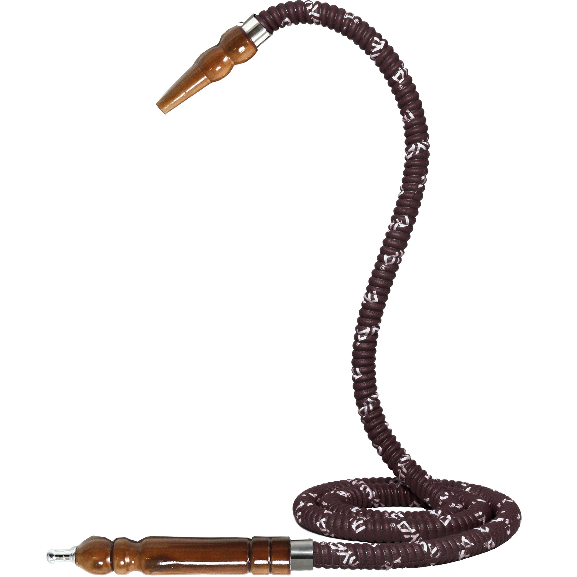 mya-hoses-681-metal-tip-tuyau-chicha-noir-cuir-inox image 7