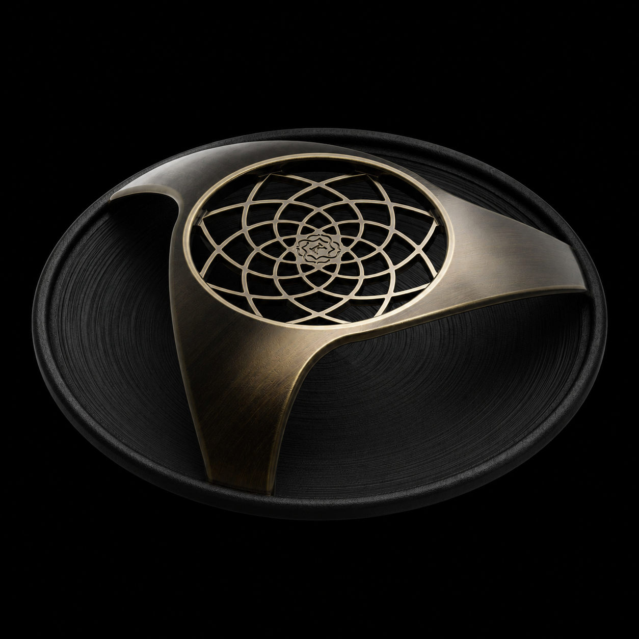 kaloud-aeras-porte-charbon-bronze-lace-cendrier-c-ramique image 5
