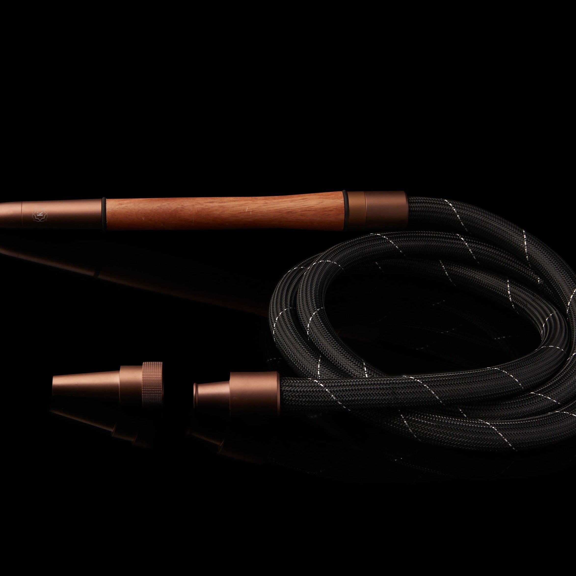 kaloud-aeolis-cyris-tuyau-silicone-noir-manche-rable image 2