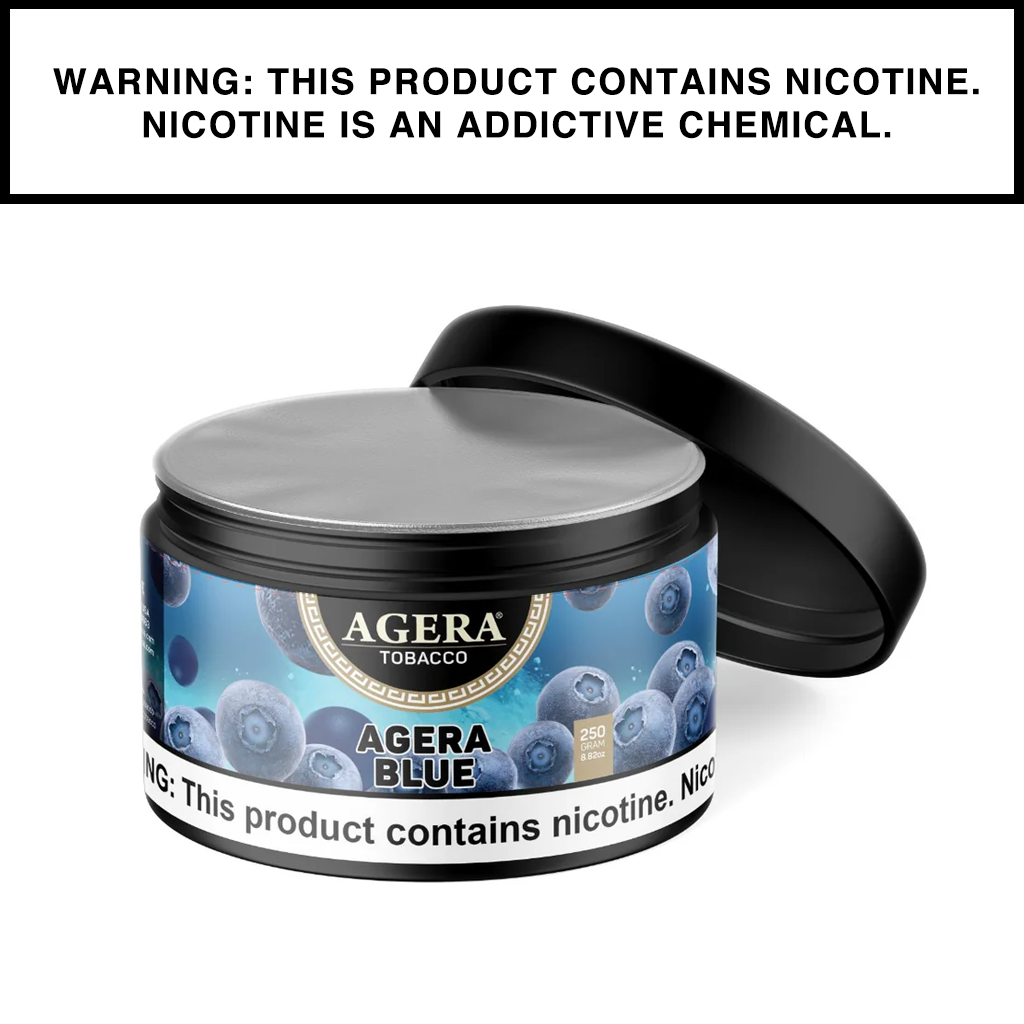 agera-blue-tabac-chicha-250g-myrtille-fruit-e image 2