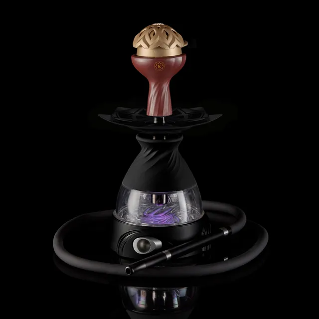 kaloud-krysalis-calix-2-0-chicha-compl-te-noire-inox image 1